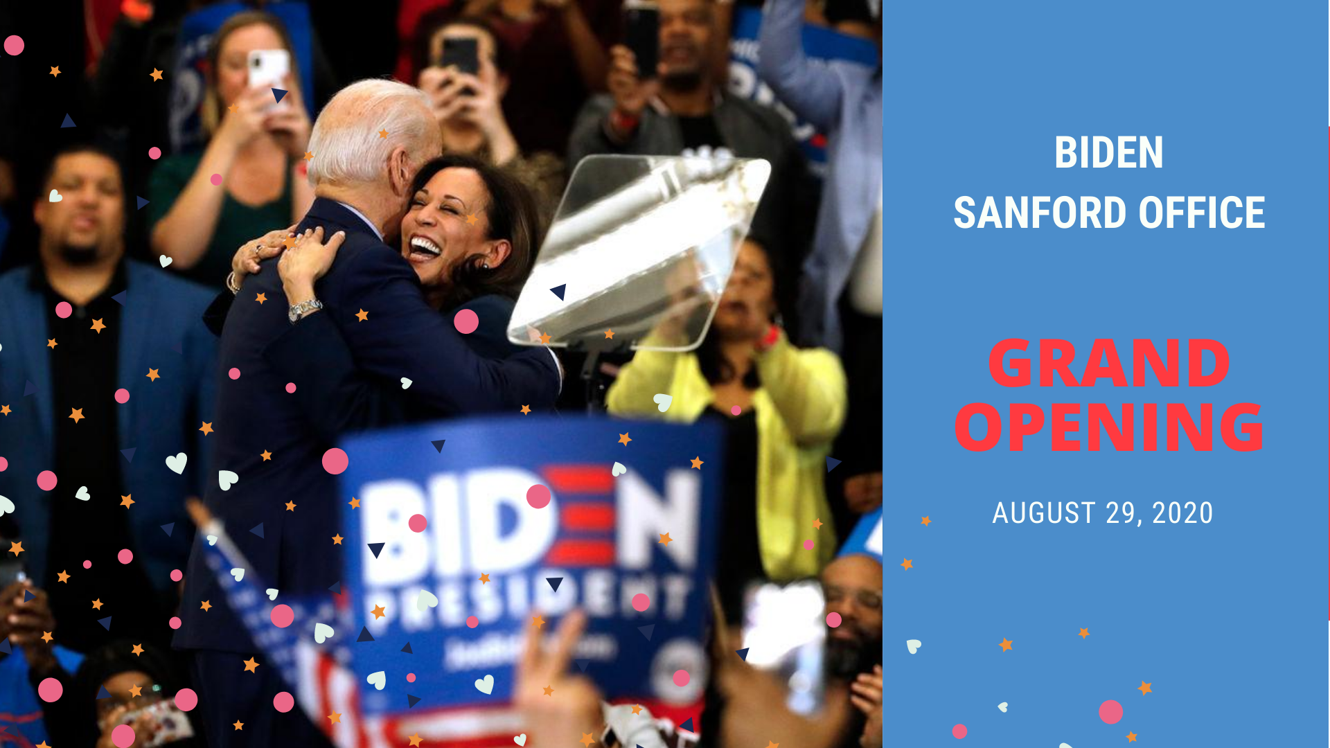 Sanford Biden Office Grand Opening