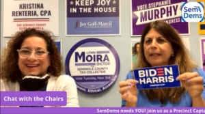 SemDems Chairs Lynn Moira Dictor and Tracey Kagan