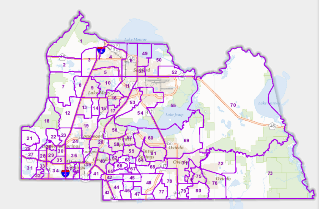 County Precinct Maps by Street • Seminole County Democratic Party