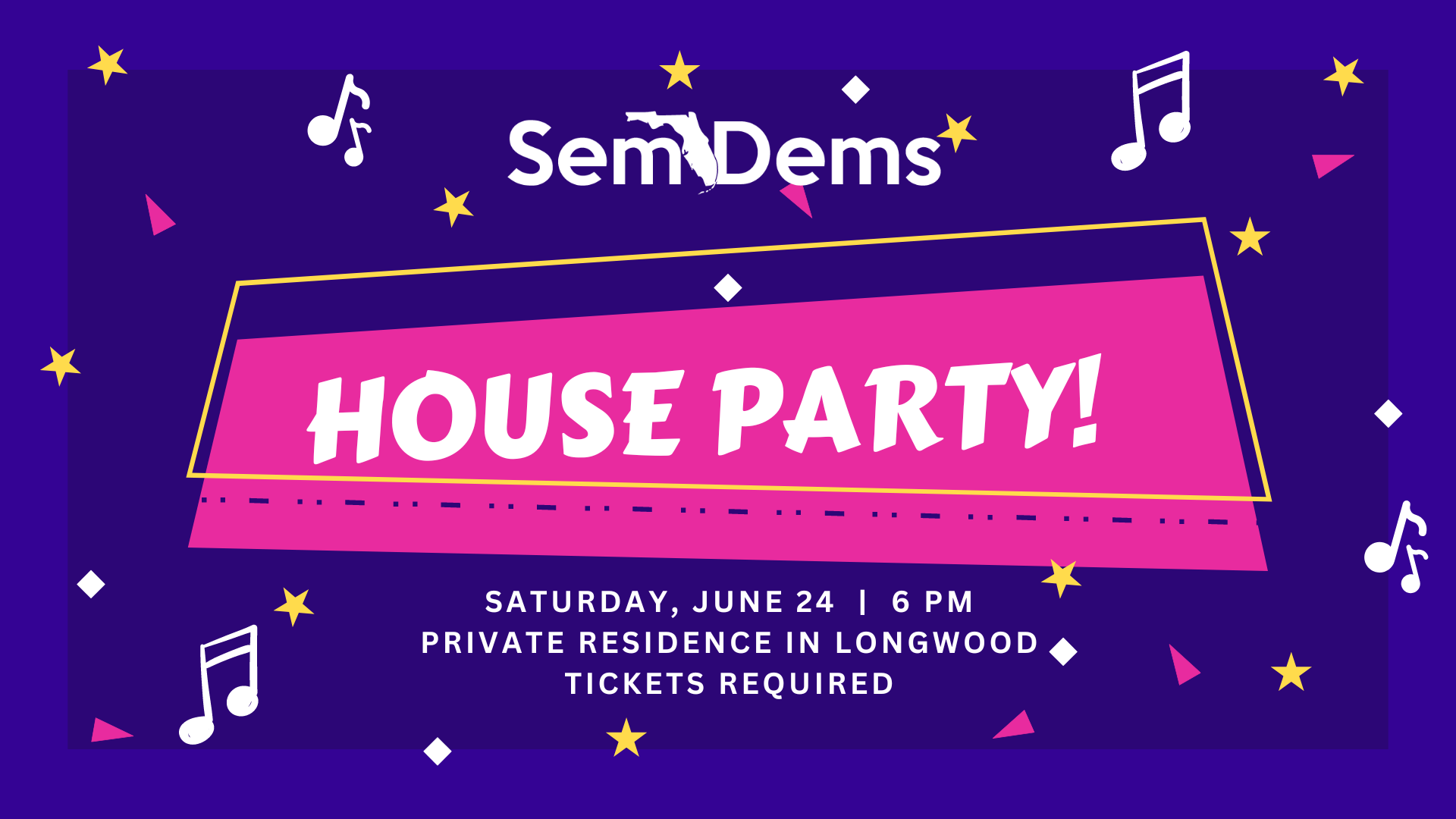 SemDems House Party June 24 2023