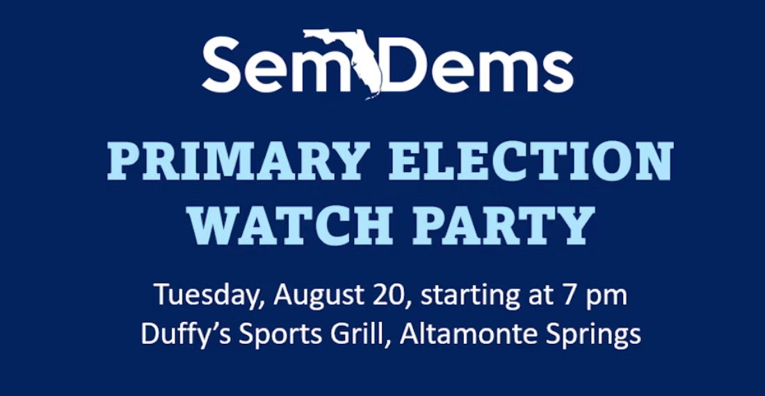 Seminole County Democratic Party Election Night Party