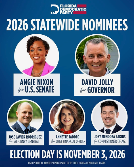 Primary Election Statewide Democratic Nominees