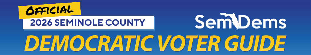 2026 Democratic Voter Guide General Election