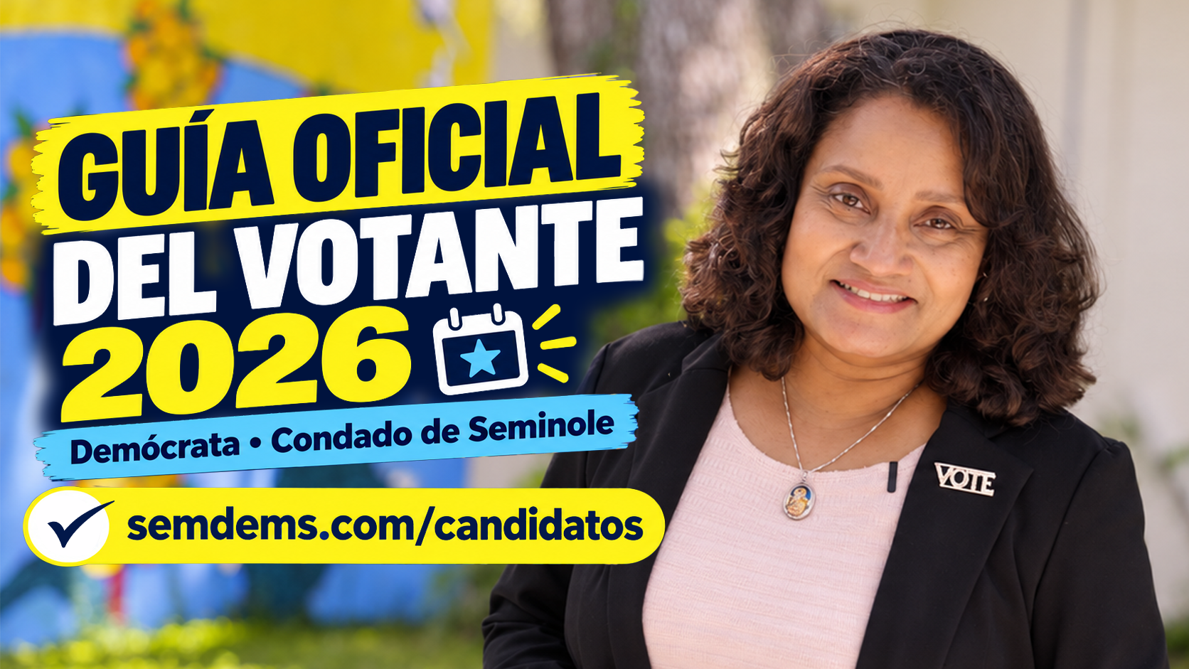 2026 guia oficial del votante demócrata